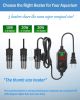 2-pcs Adjustable 10/20/30W Small Aquarium Heater Submersible Fish Tank Heater Betta Heater Turtle Heater Super Mini Aquarium Heater with Digital Displ