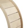 Cat Exercise Wheel - Indoor Cat Treadmill with Carpeted Running Track, Safety Cat Treadmill with Latch, Weighted Wheel for Cats, Add Fun to Cat Exerci